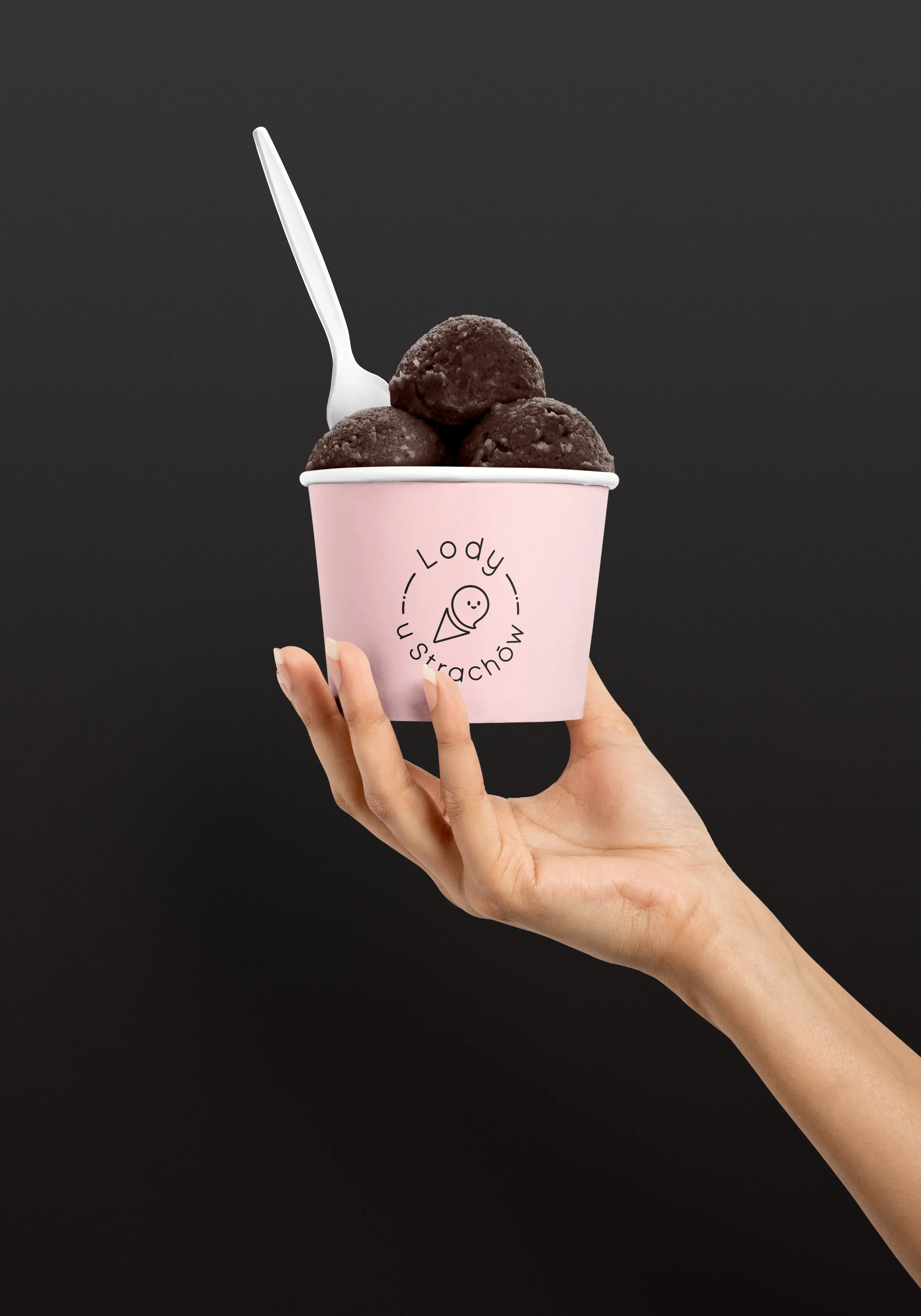 Ice cream cup design