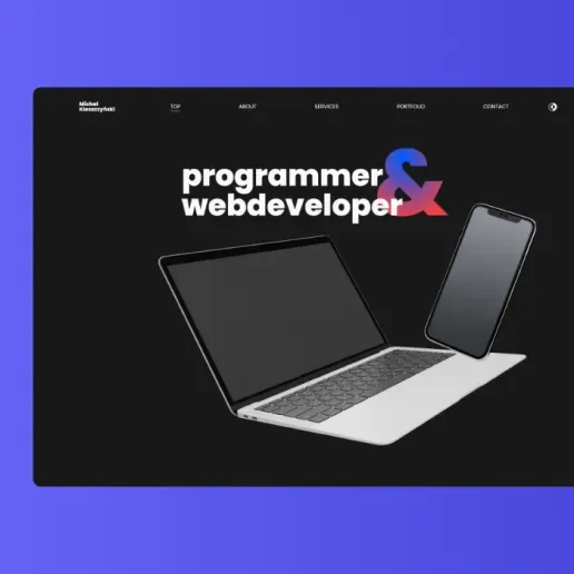 Programmer portfolio design
