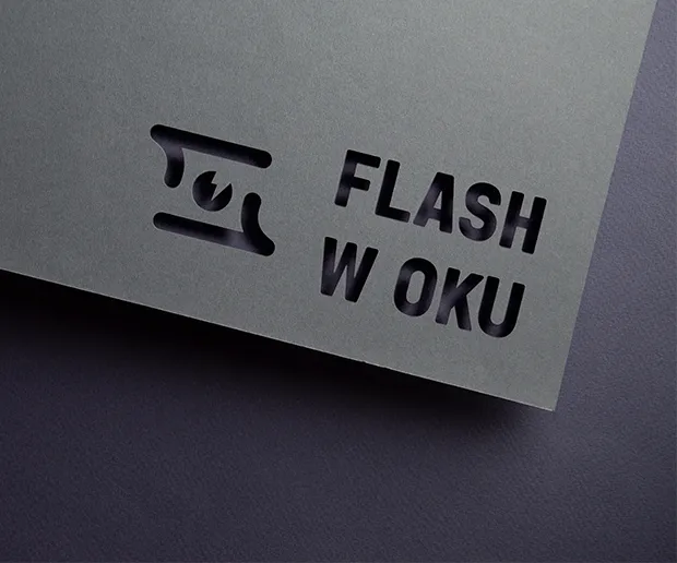 Flash w oku - Logo