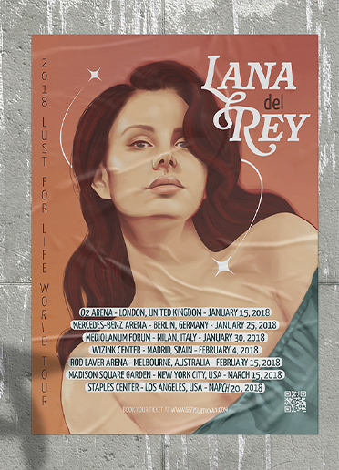 Plakat - Lana del Rey