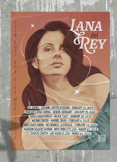 Lana del Rey Poster