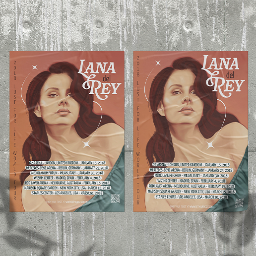 Plakat - Lana del Rey